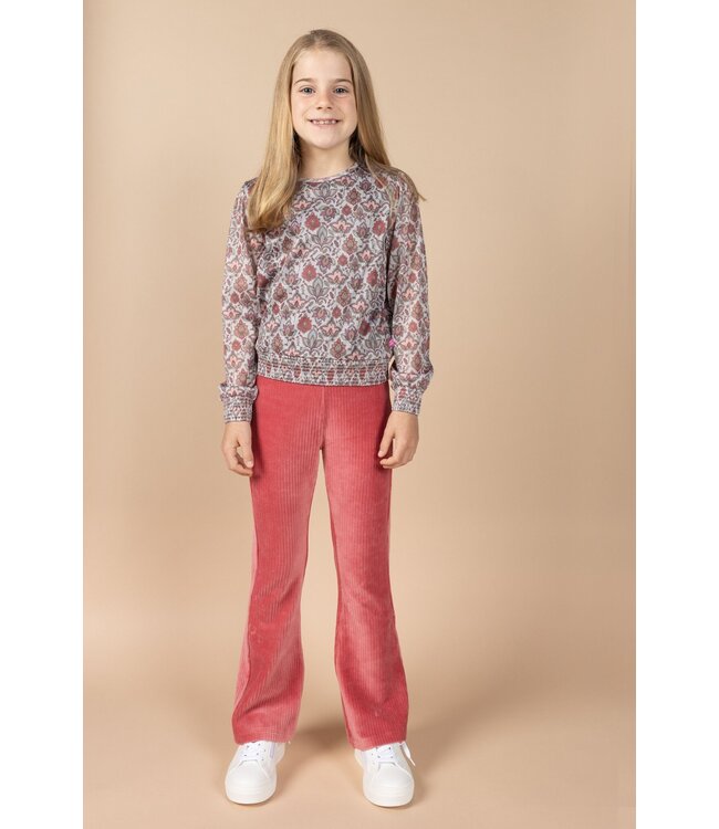 MAYCE Meisjes top mesh - Paisley