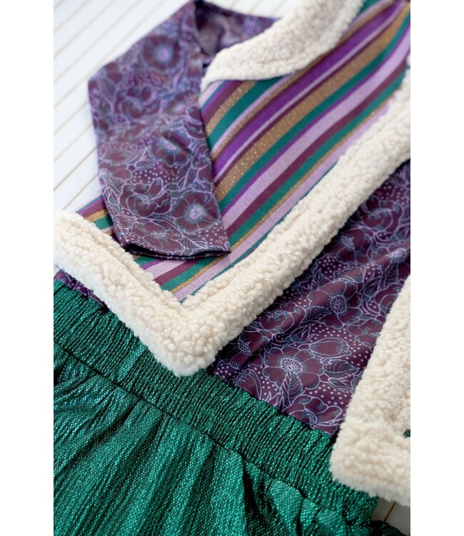 B.Nosy Meisjes gilet - Gwen - Jolly streep