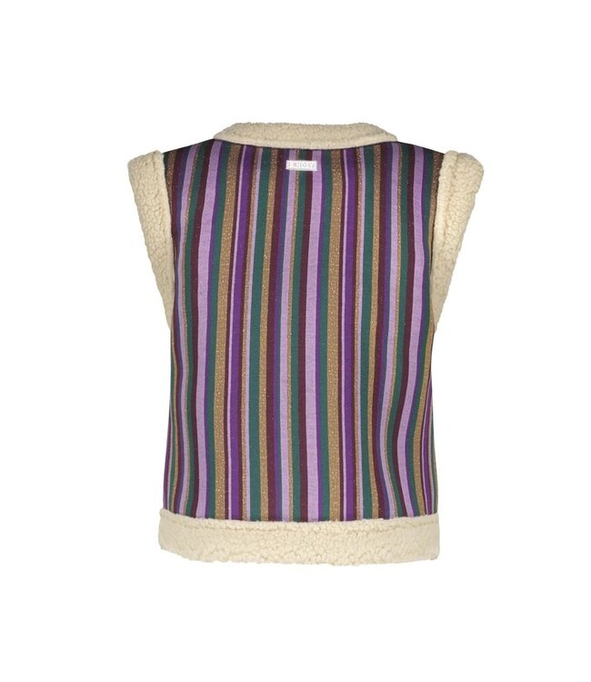 B.Nosy Meisjes gilet - Gwen - Jolly streep