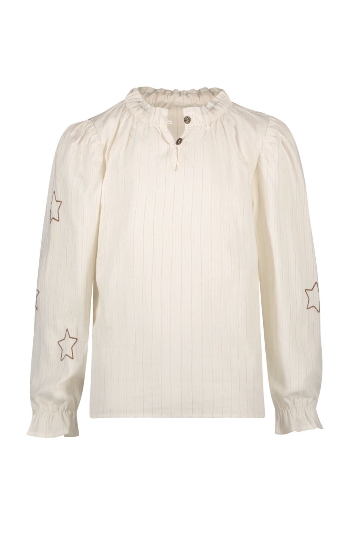 Meisjes blouse gestreept - Charlotte - Off wit