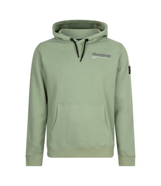 Rellix Jongens hoodie rlx originals brushed - Dusty lime groen