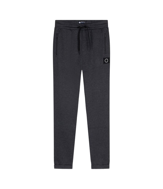 Rellix Jongens jogging broek twill stretch - Antraciet grijs