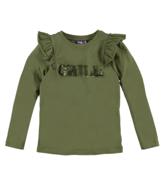 O'Chill Meisjes shirt - Rafaela - Groen