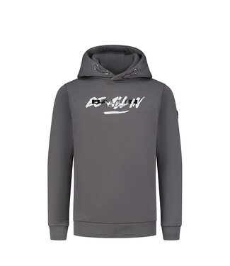 Ballin Hoodie slim fit - Antraciet