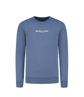 Ballin Sweater slim fit - Blauw grijs