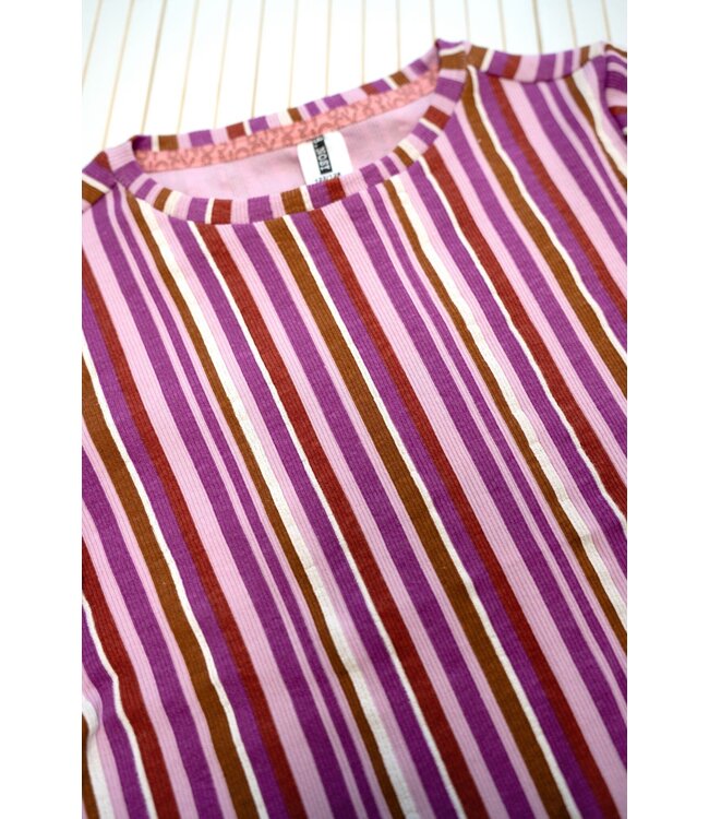 B.Nosy Meisjes pyjama - Zahra - Gleeful streep AOP