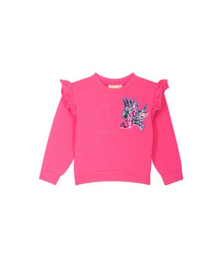 Someone Meisjes sweater - Donker roze