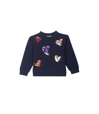 Someone Meisjes sweater - Navy blauw