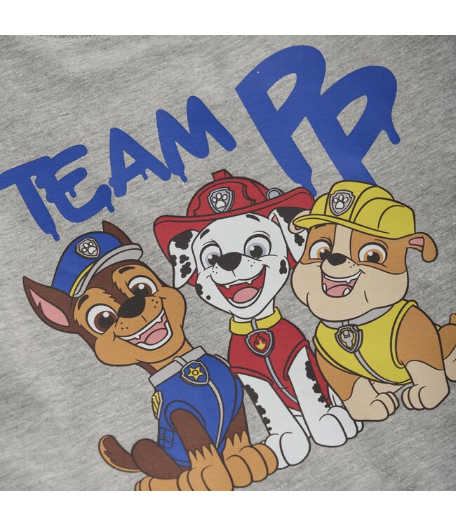 Minymo Jongens t-shirt LS - Grijs melange