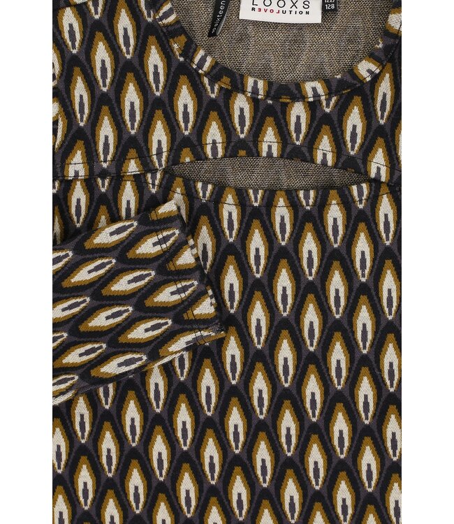 LOOXS 10sixteen Meisjes schouder top - Emerald groen