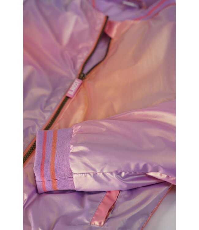 B.Nosy K3 Meisjes jas - Tie dye mermaid AOP