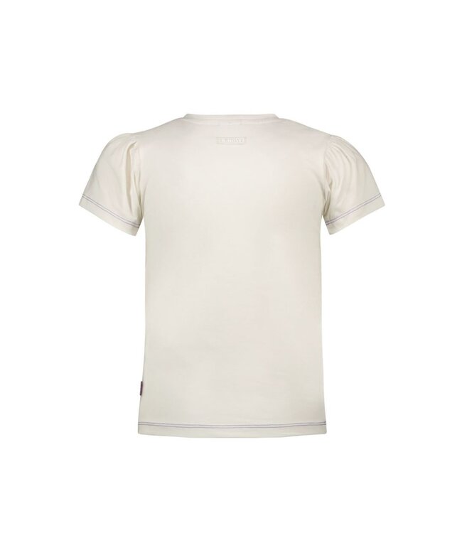 B.Nosy K3 Meisjes t-shirt - Tara - Ecru