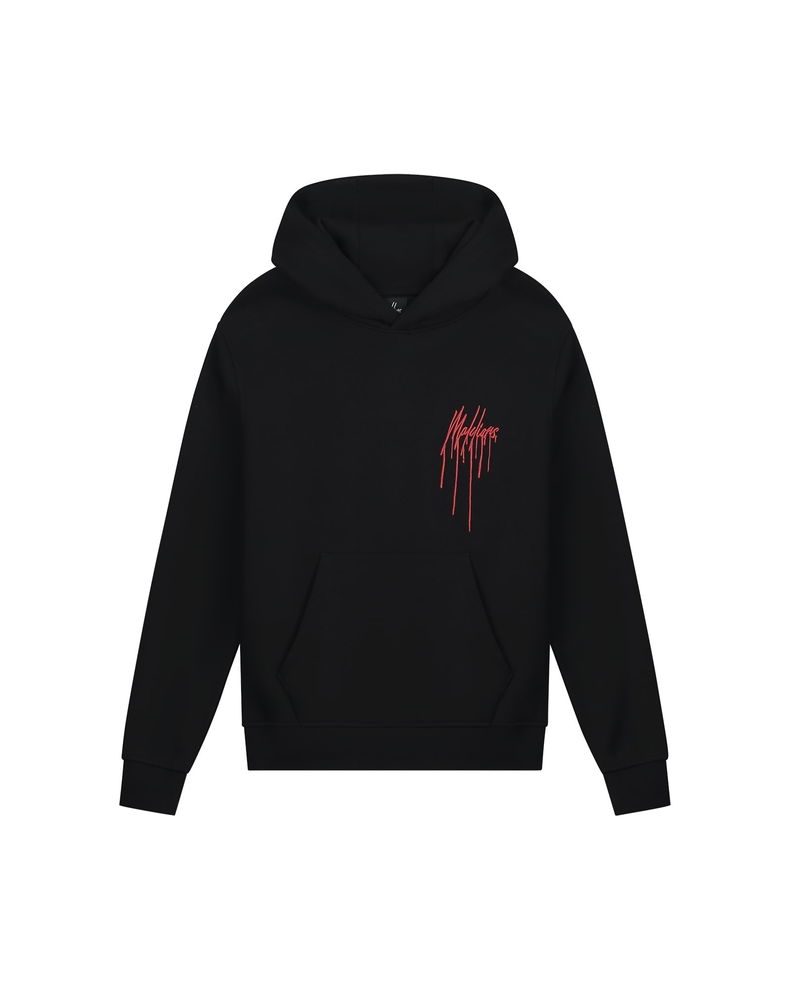 Malelions Hoodie Painter - Zwart / Rood afbeelding