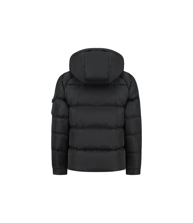 Malelions Winterjas Patch Puffer - Zwart