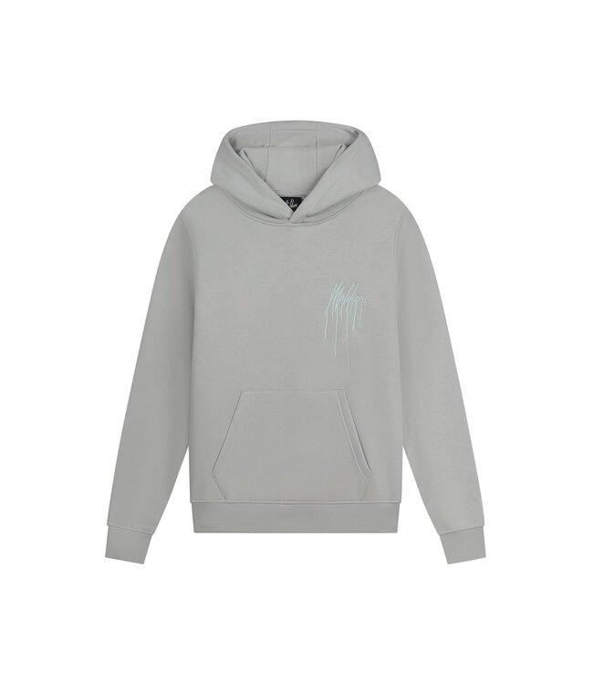 Malelions Hoodie Painter - Grijs / Licht blauw