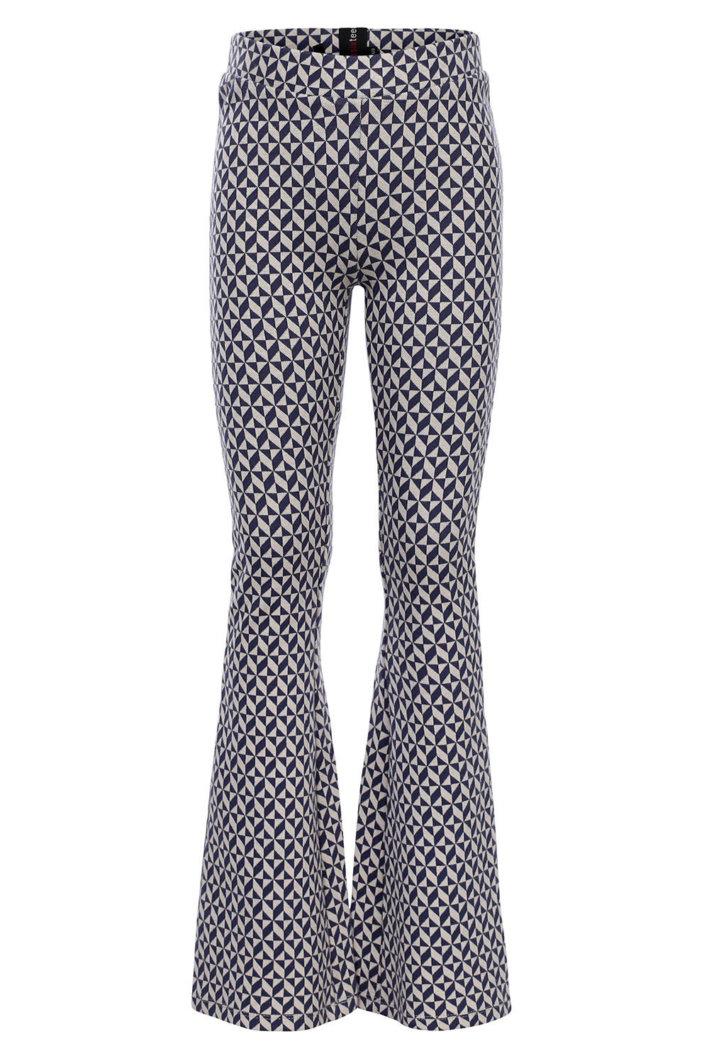 LOOXS 10sixteen 2501-5613-029 Meisjes Broek - Maat 128 - beige dessin van 90% Cotton 8% Polyester 2% Lycra