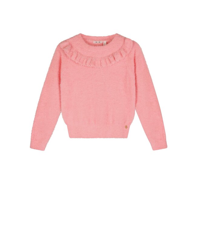 NoNo Zomer sweater meisjes Roze - fluffy - Ketan