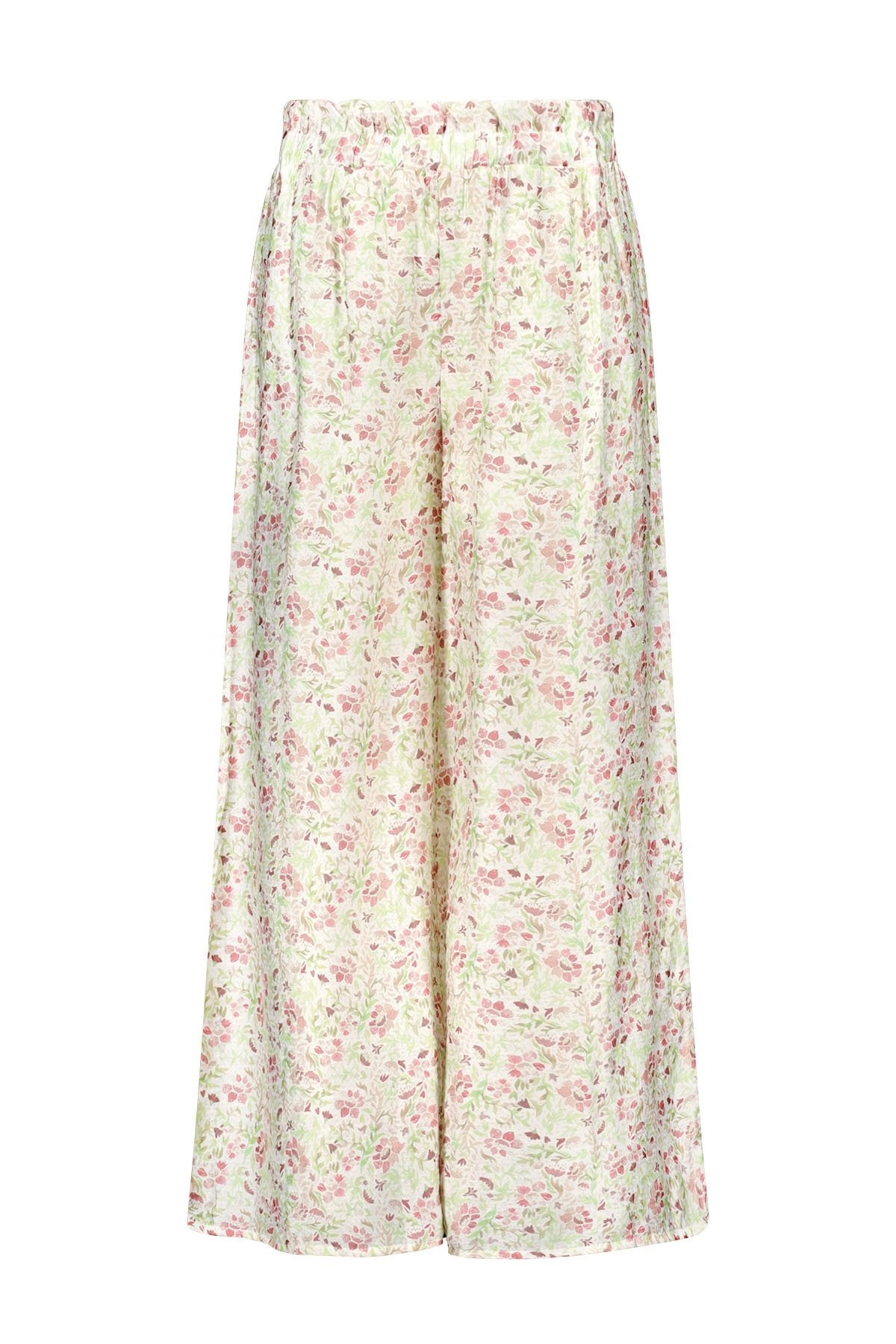 Like Flo Zomer broek meisjes AOP multi - wide leg - Feline afbeelding
