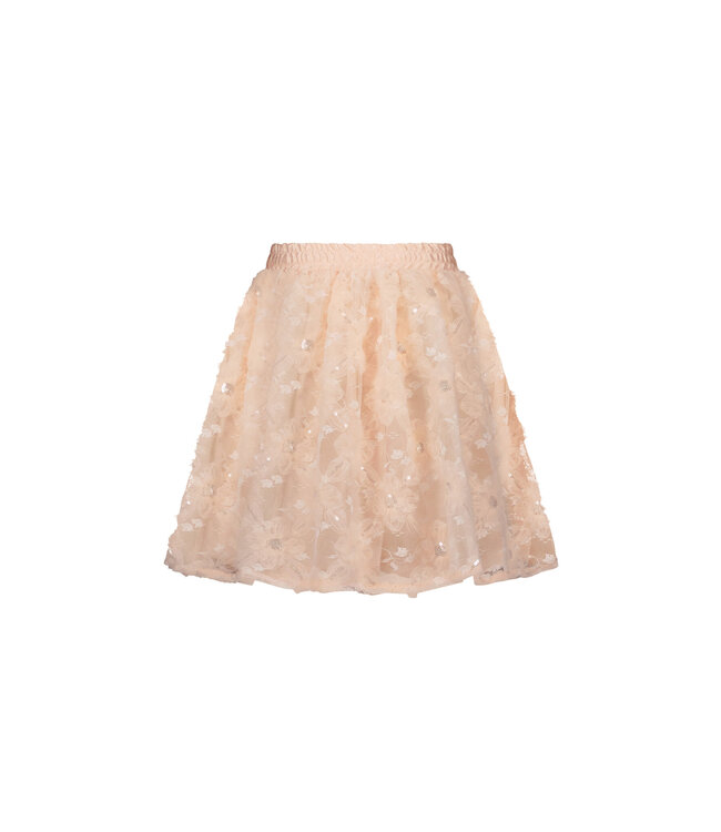 Le Chic Zomer rok meisjes Roze - tule bloemen - Twilight