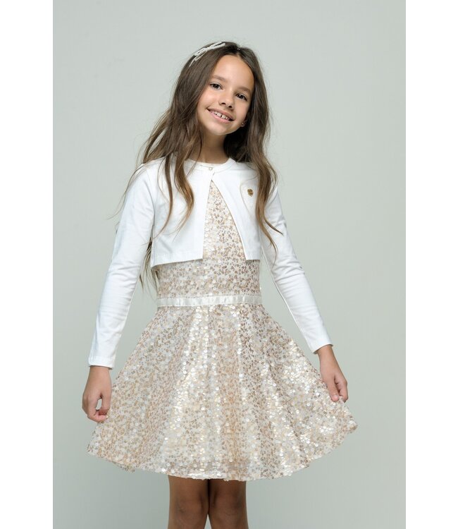 Le Chic Zomer bolero meisjes Off wit - NONOHY