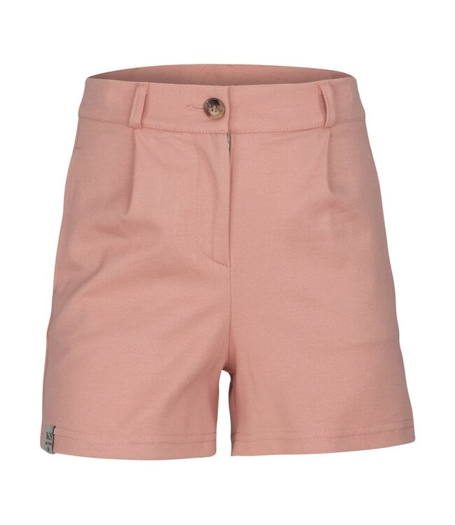 KIEstone Zomer short meisjes - perzik - Sandy  steekzak