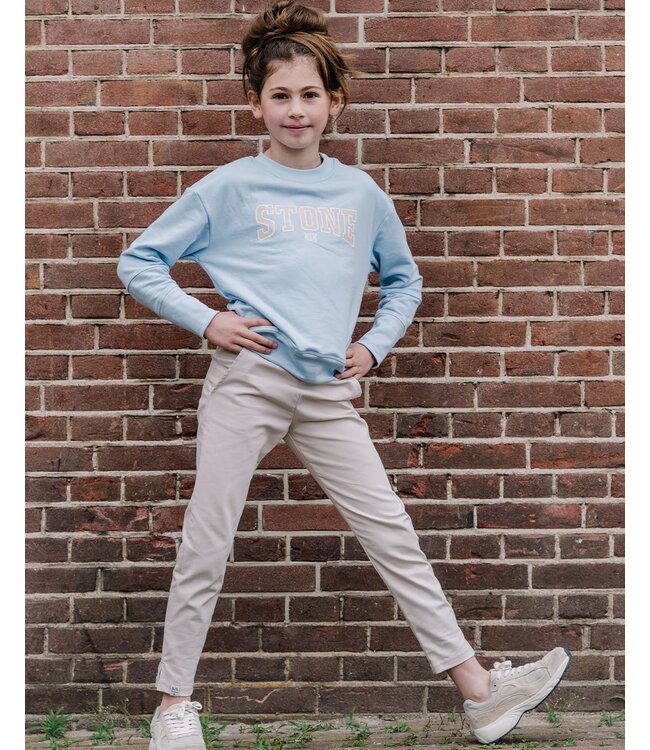 KIEstone Zomer broek meisjes - zand - Fish