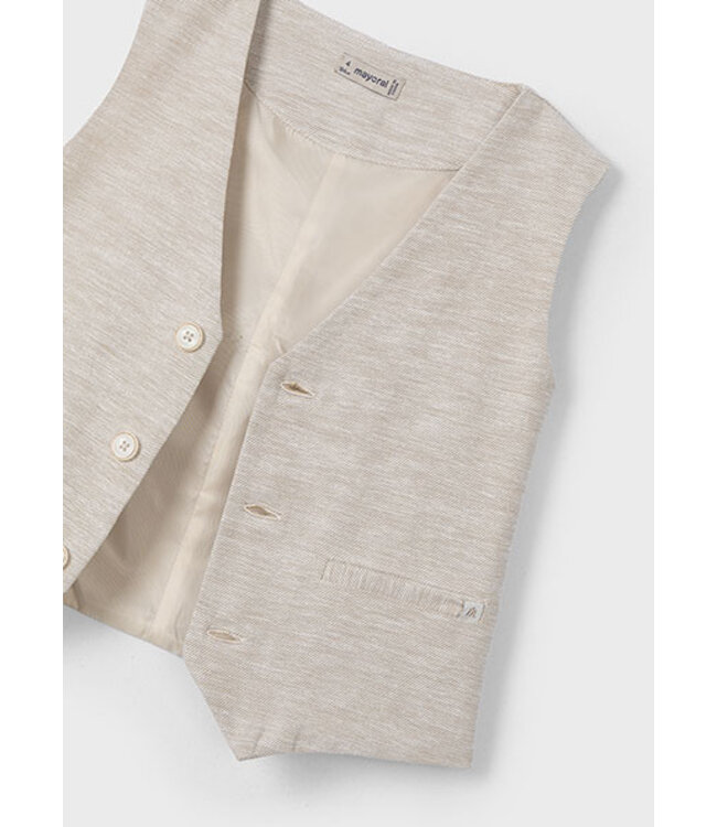 Mayoral Zomer vest                          jongens - zand
