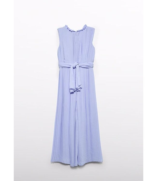 Abel & Lula Zomer jumpsuit geplooid meisjes - lilac paars