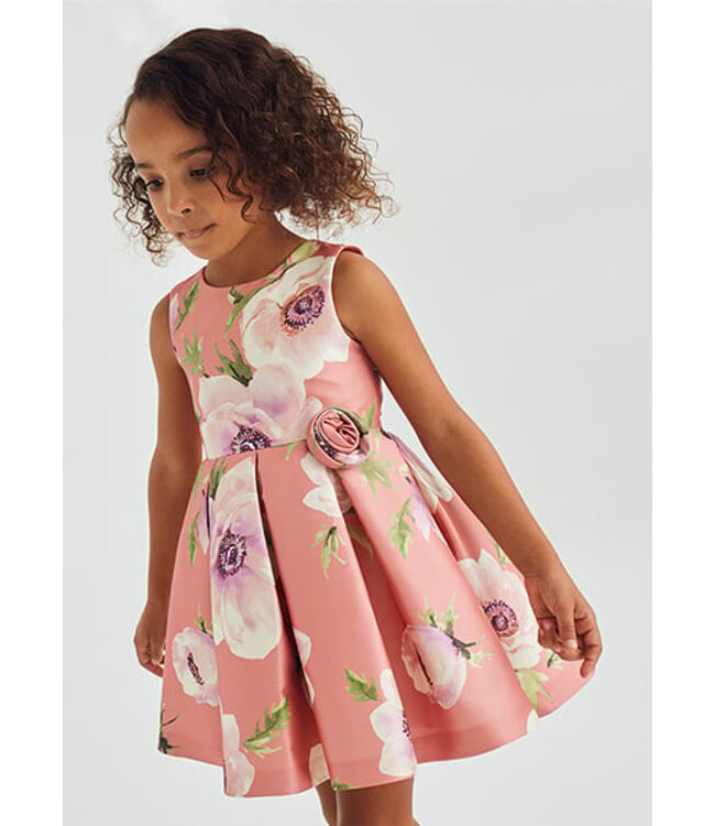 Abel & Lula Zomer jurk meisjes - blush roze