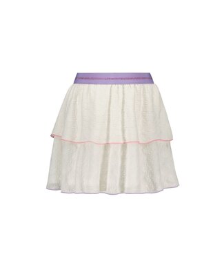 B.Nosy Zomer rok meisjes Ecru beige - 2-laags - Rany