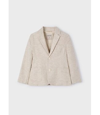 Mayoral Zomer blazer linnen jongens - zand