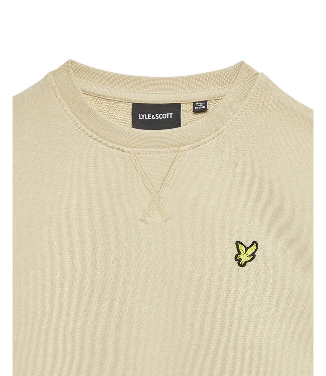 Lyle & Scott winter sweater jongens - Stone beige