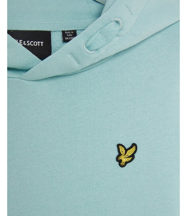 Lyle & Scott winter hoodie jongens - Future blauw