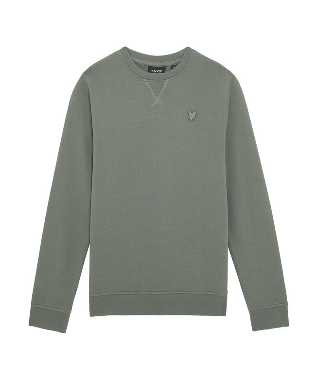 Lyle & Scott winter sweater jongens - Mercurial groen - Tonal