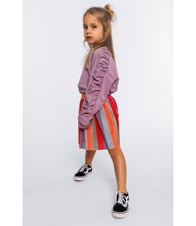 Quapi Zomer sweater meisjes - paars -  Fleur