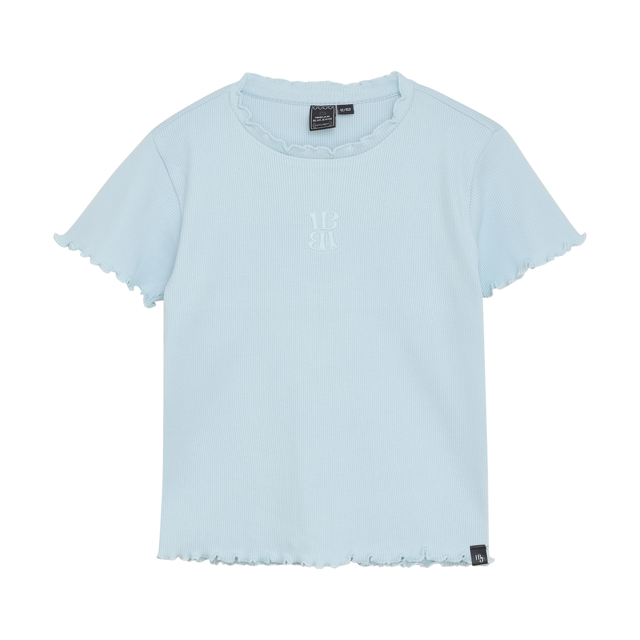 Indian Blue Jeans Zomer T-shirt S/S meisjes - blauw - cropped