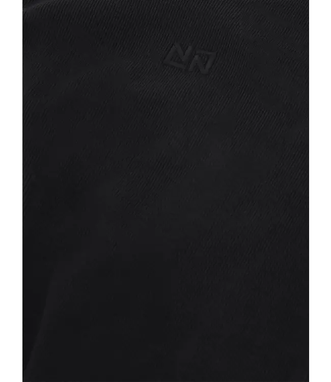 Nik&Nik zomer rib top meisjes - zwart - Sylvia