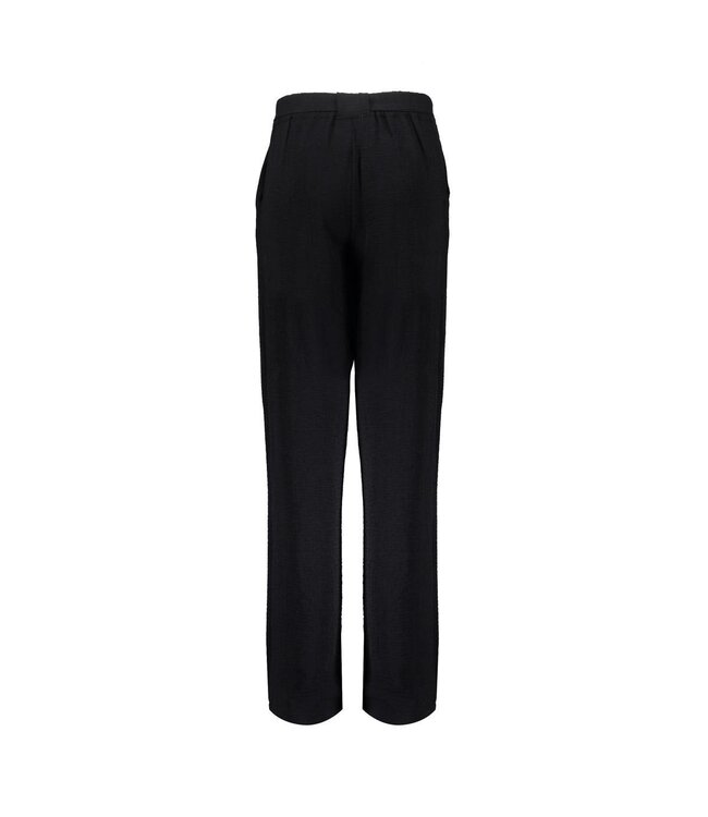 Geisha zomer broek meisjes - crinckle - zwart