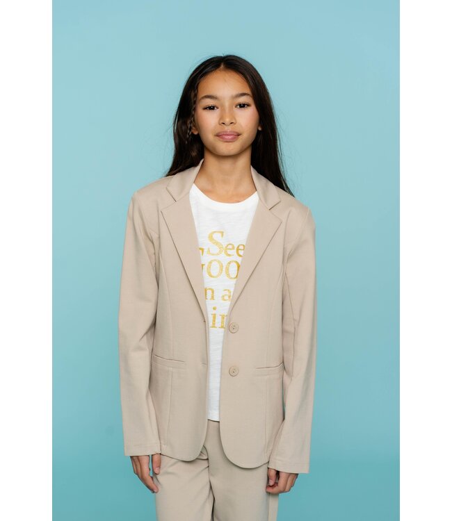Geisha zomer blazer meisjes - punta - zand