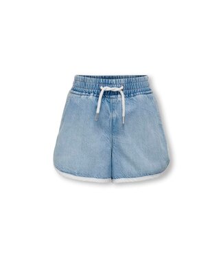 Kids ONLY zomer jeans short meisjes - licht blauw denim - Kogpierce