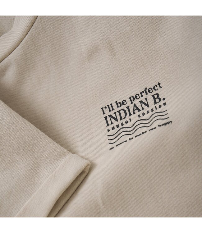 Indian Blue Jeans Zomer T-shirt S/S meisjes - zand - print