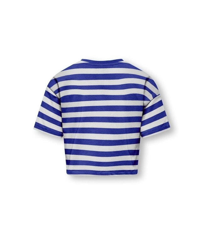 Kids ONLY zomer t-shirt S/S meisjes - loose fit - blauw - Kogolivia