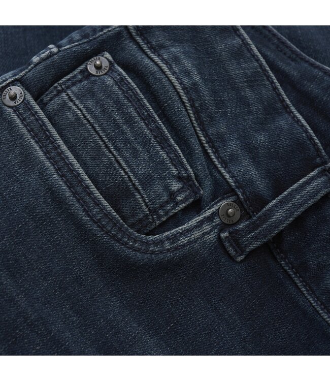 Rellix Jongens jeans broek slim fit - Donker blauw denim