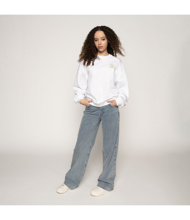 Frankie & Liberty Zomer sweatshirt meisjes - wit - Rana