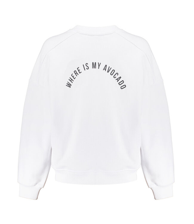 Frankie & Liberty Zomer sweatshirt meisjes - wit - Rana