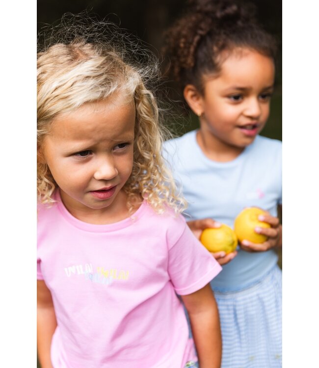 Quapi Zomer shirt meisjes - lilac paars -  Femma