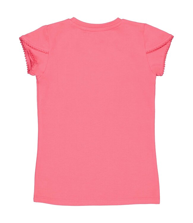 Quapi Zomer shirt meisjes - roze -  Faylen