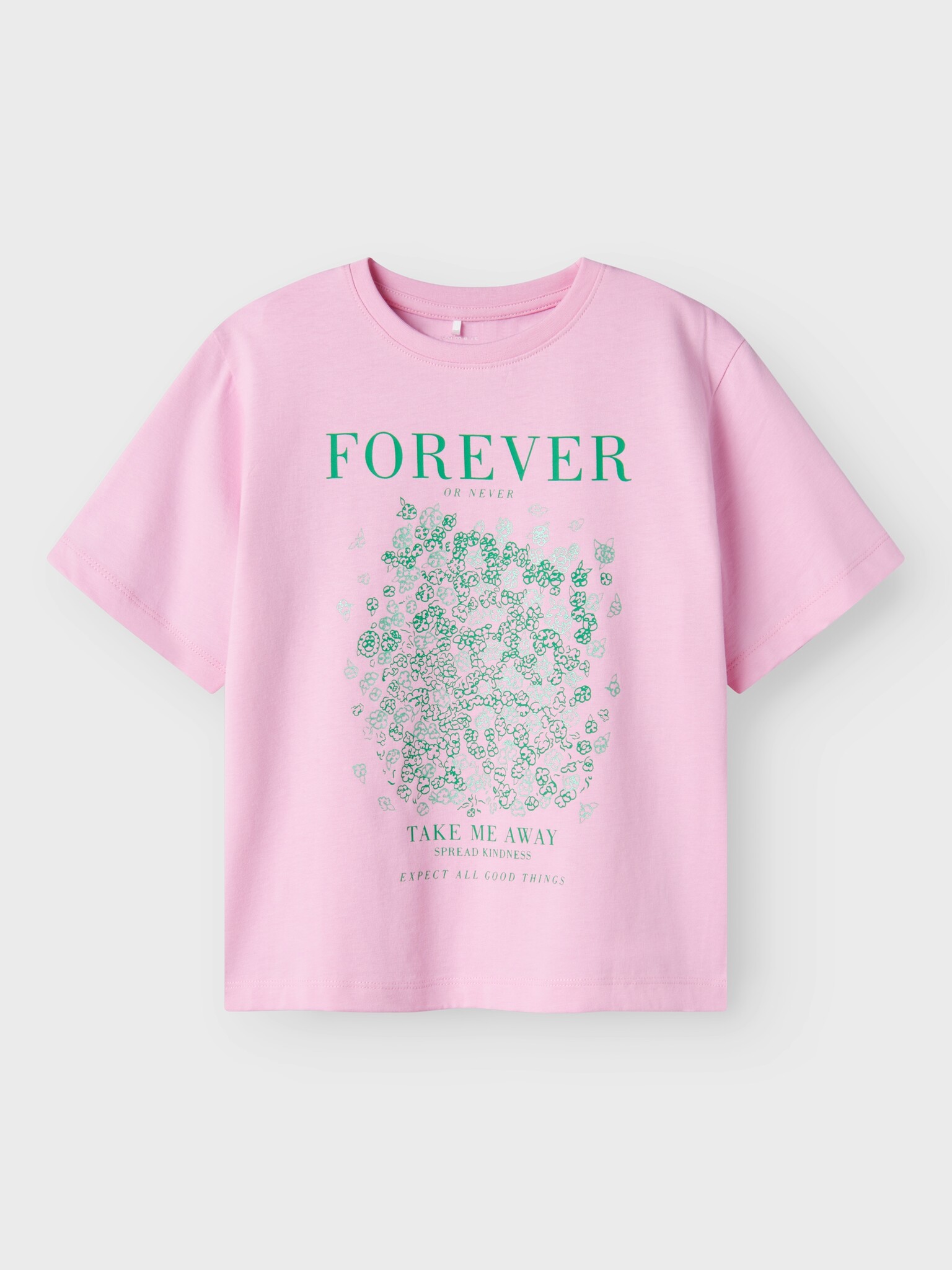 Name it zomer top meisjes - roze - Nkfdask afbeelding