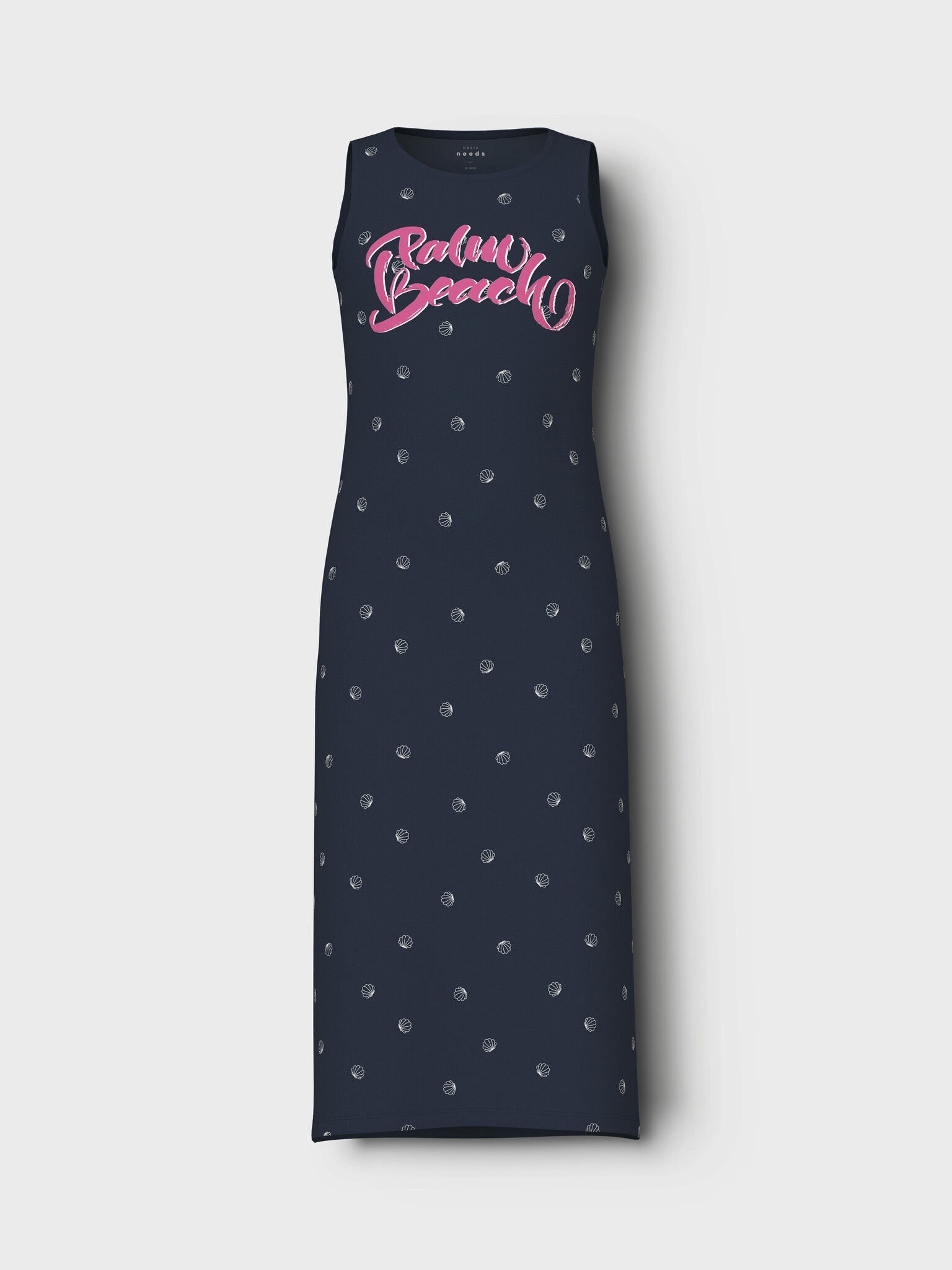 Name it zomer jurk lang meisjes - navy blauw - Nkfvippa afbeelding