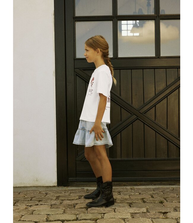 Name it zomer top S/S meisjes - wit - Nkfhominu